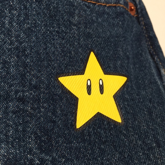 Levi’s 501 Super Mario Bros high rise cutoff short size 25 - Picture 5 of 15